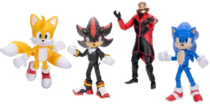 Sonic 3: Movie 5" Figures - Assorted