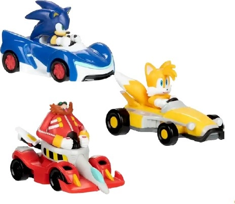 Sonic The Hedgehog Diecast Vehicles - Assorted