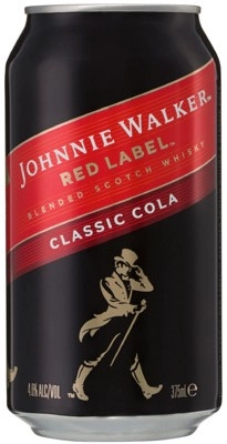 Johnnie Walker Red & Cola 4.6% 10 Pack