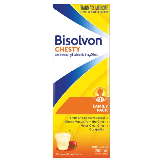 Bisolvon Chesty Cough Liquid 250ml