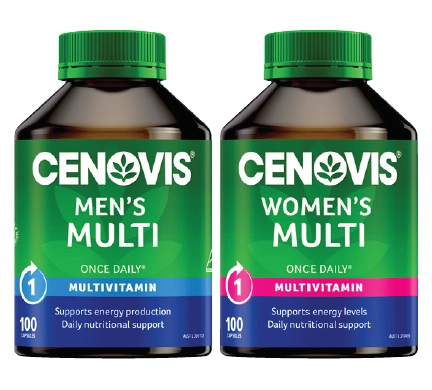 Cenovis Once Daily Men's or Women's Multi 100 Capsules