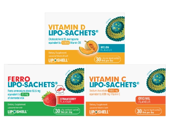 Lipo-Sachets Selected Range