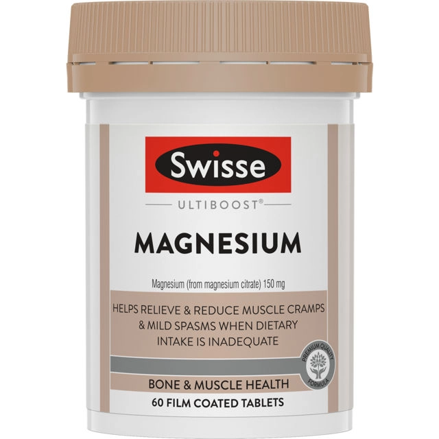 Swisse Ultiboost Magnesium 60 Tablets