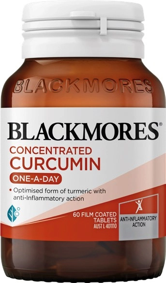 Blackmores Concentrated Curcumin One-A-Day 60 Tablets