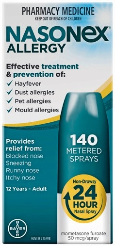 Nasonex Allergy 140 Metered Sprays