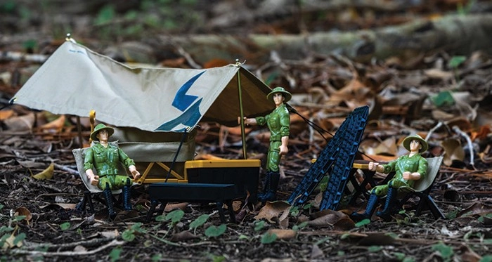 1:12 Scale Outdoor Camping Set