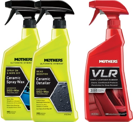 25% off Mothers Hybrid Detailers & 710mL VLR Protectant^