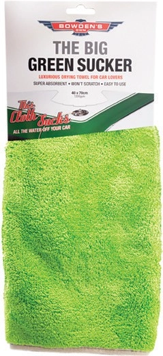 Bowden’s Own Big Green Sucker Microfibre Drying Towel