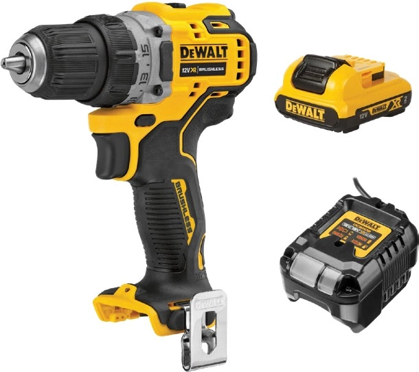 DeWalt 2.0AH 12V Sub Compact Hammer Drill Kit