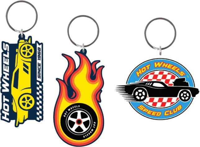 Hot Wheels Keyrings