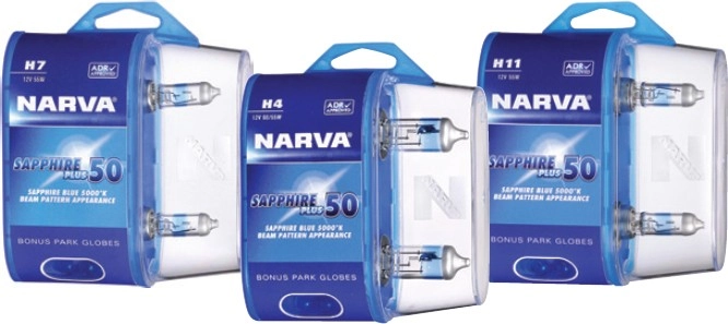 Narva Sapphire Plus 50 Headlight Globes^