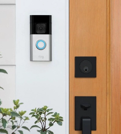 NEW Ring Battery Video Doorbell Plus + Chime