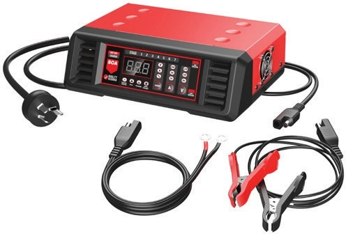 SCA 6/12V 2/5/10A Intelligent Battery Charger