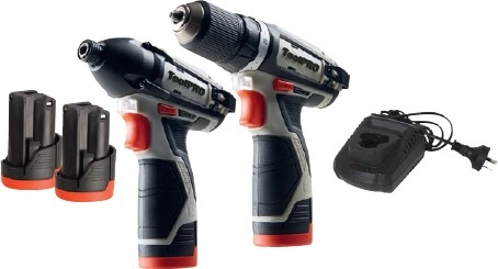 ToolPRO 12V Drill & Impact Driver Kit