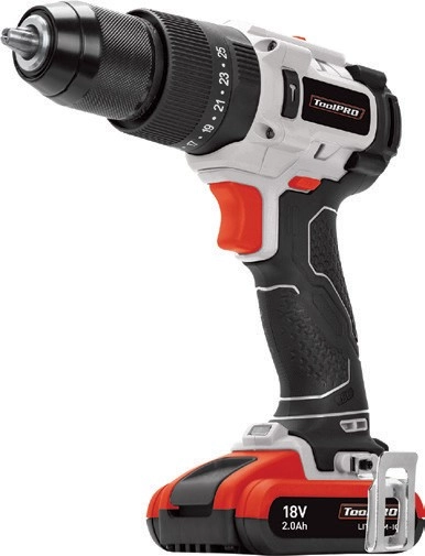 ToolPRO 18V Brushless Hammer Drill Kit