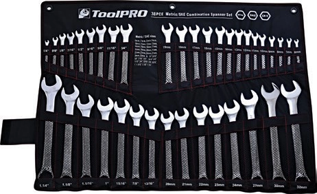 ToolPRO 38 Pce Spanner Set