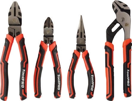 ToolPRO 4 Pce Plier Set