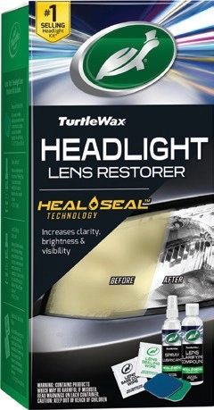 Turtle Wax Headlight Lens Restorer Kit