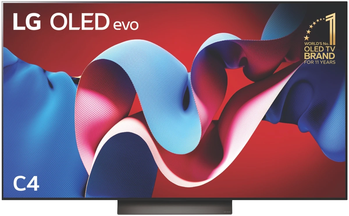 LG 77" OLED EVO C4 4K Smart TV 24