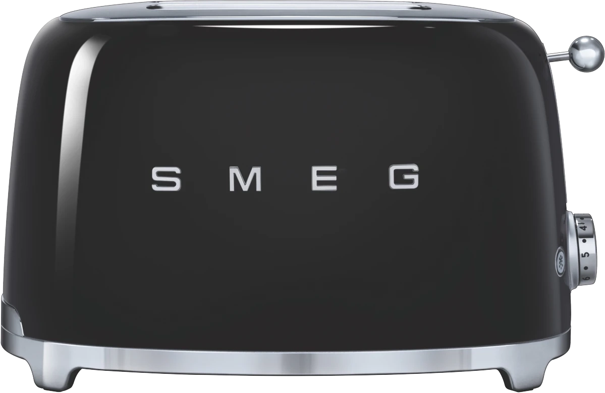 Smeg 50's Style 2 Slice Toaster Black