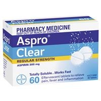 Aspro Clear 60 Tablets