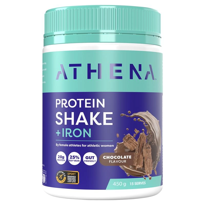 Athena Protein Shake + Iron Chocolate 450g