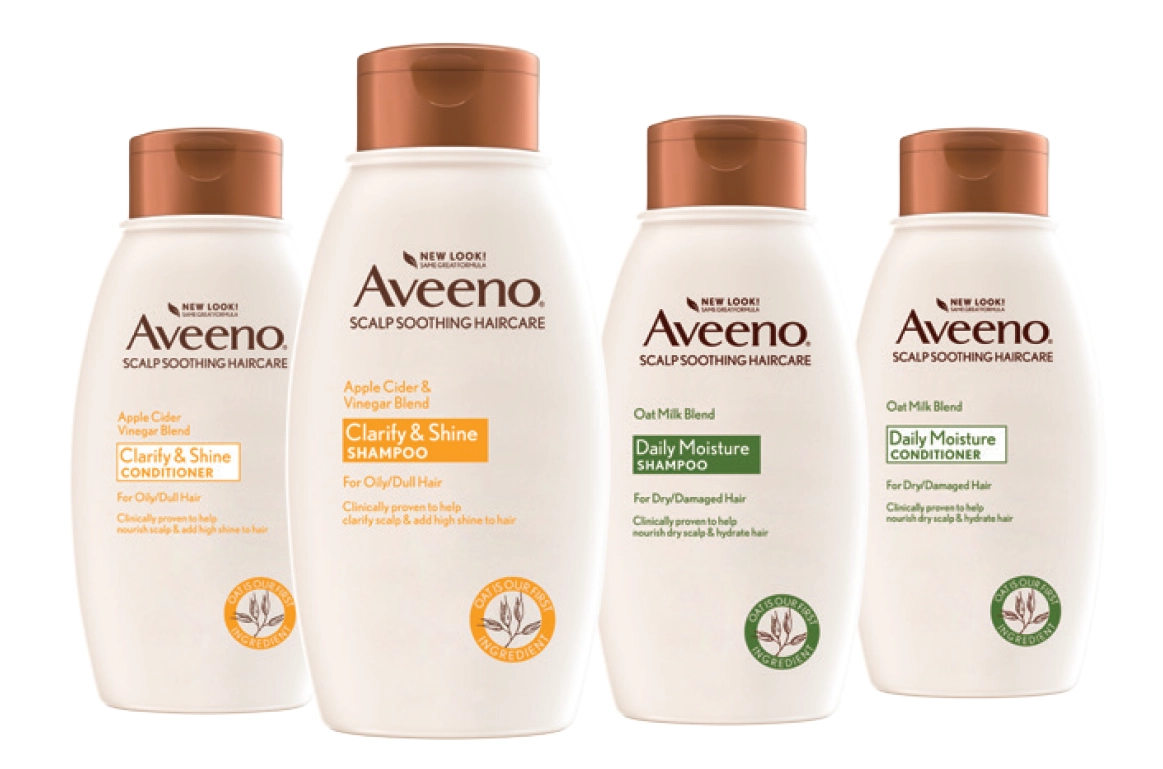 Aveeno Haircare Range