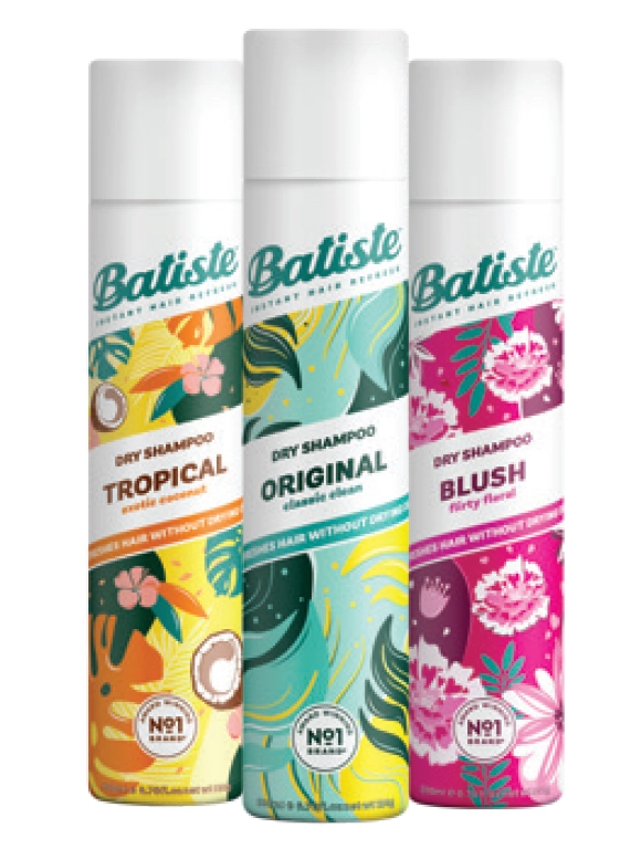 Batiste Dry Shampoo 200ml Assorted Variants