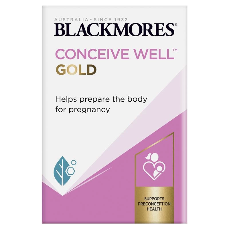 Blackmores Conceive Well Gold 28 Tablets + 28 Capsules