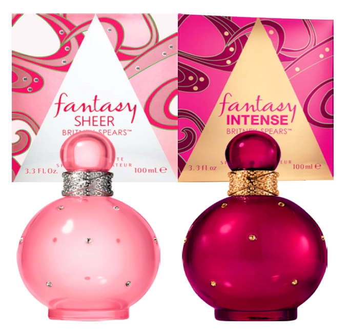 Britney Spears Fantasy Sheer 100ml EDT or Fantasy Intense 100ml EDP