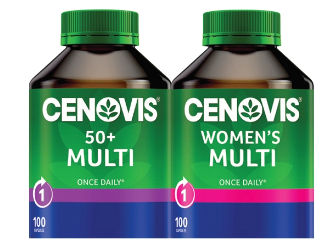 Cenovis 50+, Women’s Multi 100 Tablets