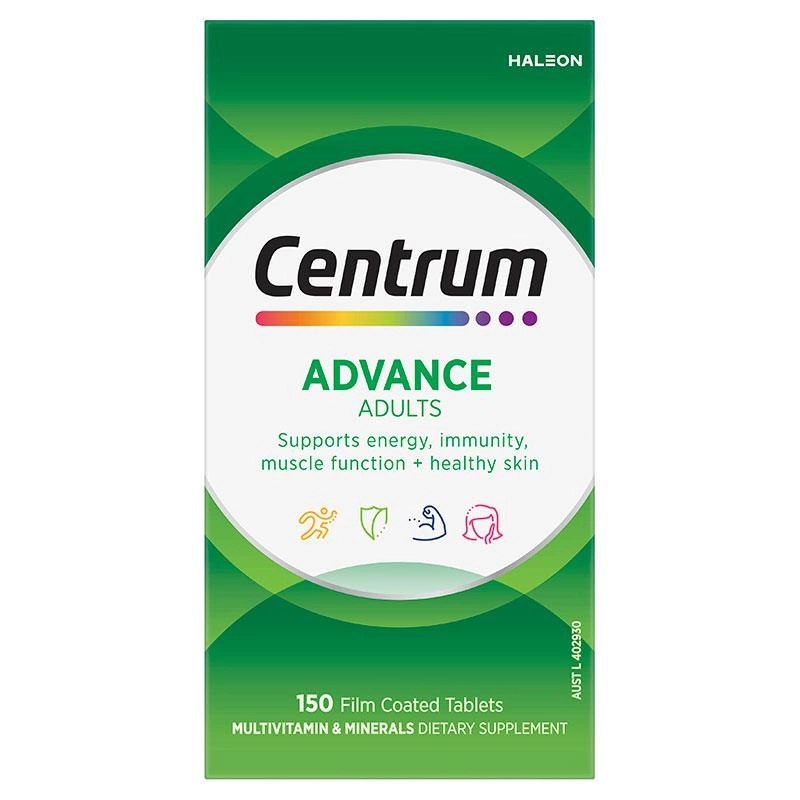 Centrum Advance Multivitamin 150 Tablets Exclusive Size