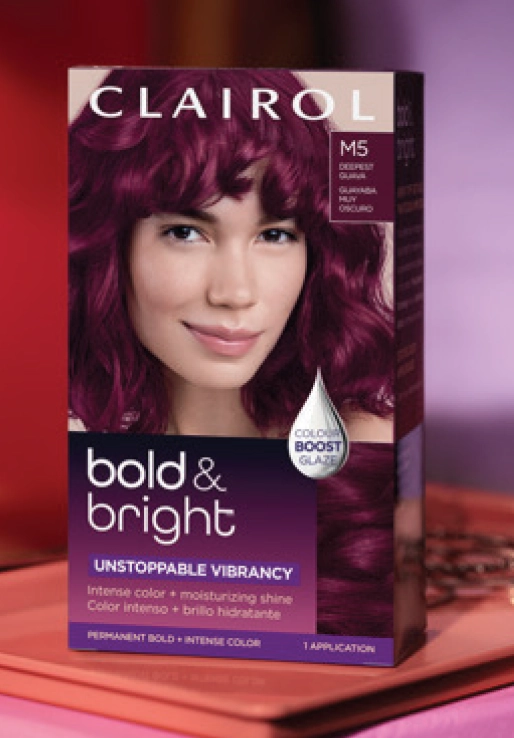 Clairol Bold & Bright Hair Colour Range