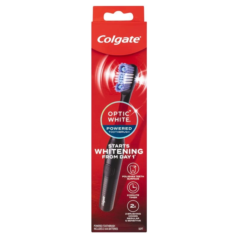 Colgate Optic White Power Toothbrush Soft