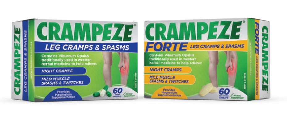 Crampeze 60 Capsules or Forte 60 Tablets