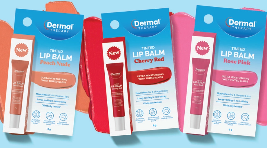 Dermal Therapy Tinted Lip Balm 8g Assorted Variants