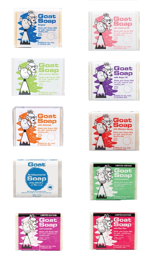 Goat Soap 100g Assorted Variants