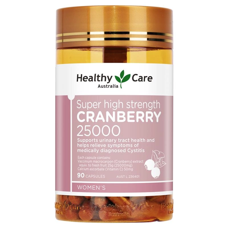 Healthy Care Super High Strength Cranberry 25000 90 Capsules