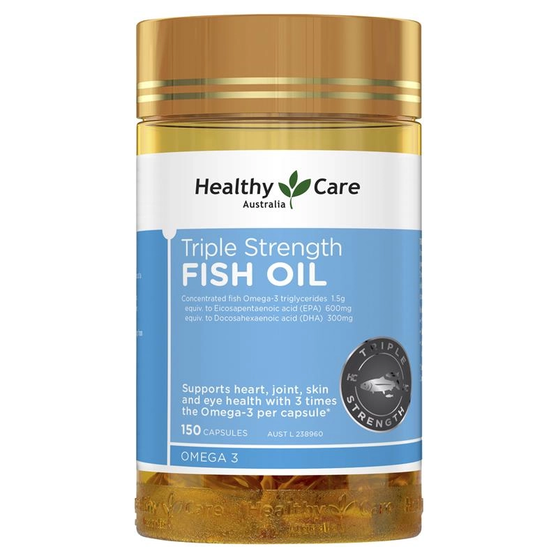 Healthy Care Triple Strength Fish Oil 150 Capsules