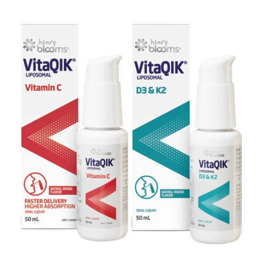 Henry Blooms VitaQIK 50ml Oral Spray Assorted Variants