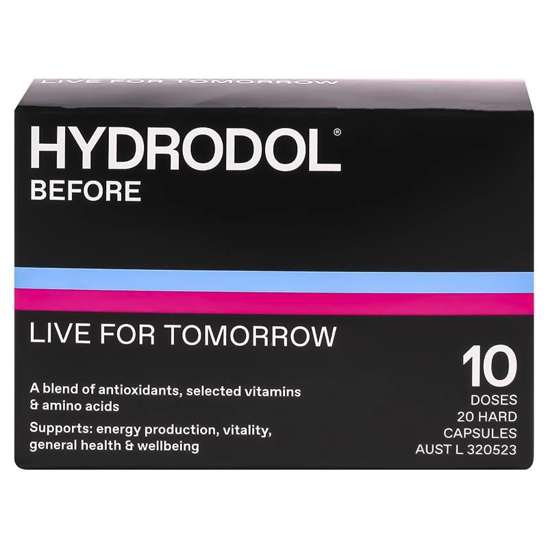 Hydrodol Before 20 Capsules