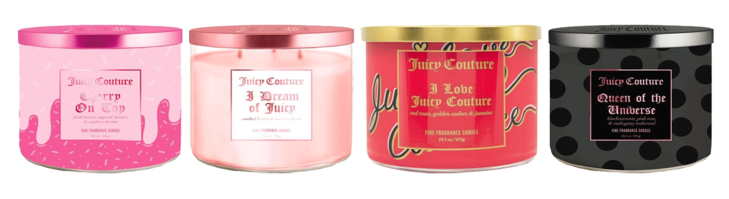 Juicy Couture Candle 411g Assorted Variants