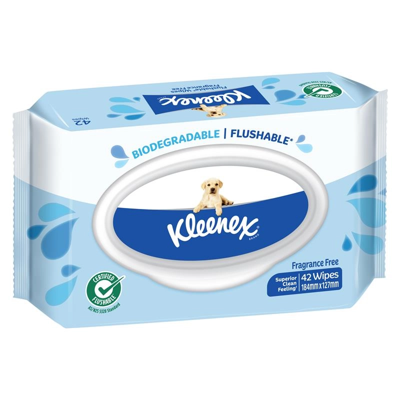 Kleenex Unscented Refill Wipes 42 Pack