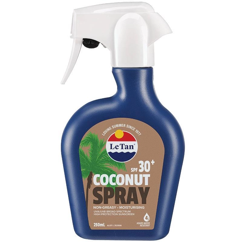 Le Tan SPF 30+ Coconut Sunscreen Spray 250ml