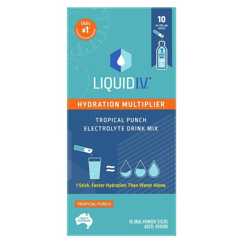 Liquid I.V. Hydration Tropical Punch 10 Sachets