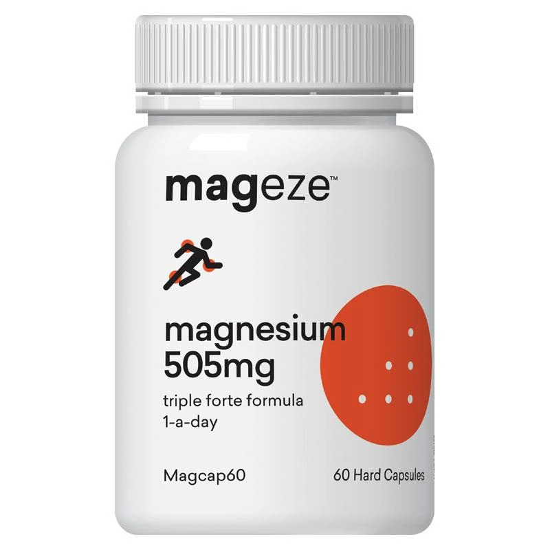 Mageze Magnesium 505mg One-A-Day 60 Capsules