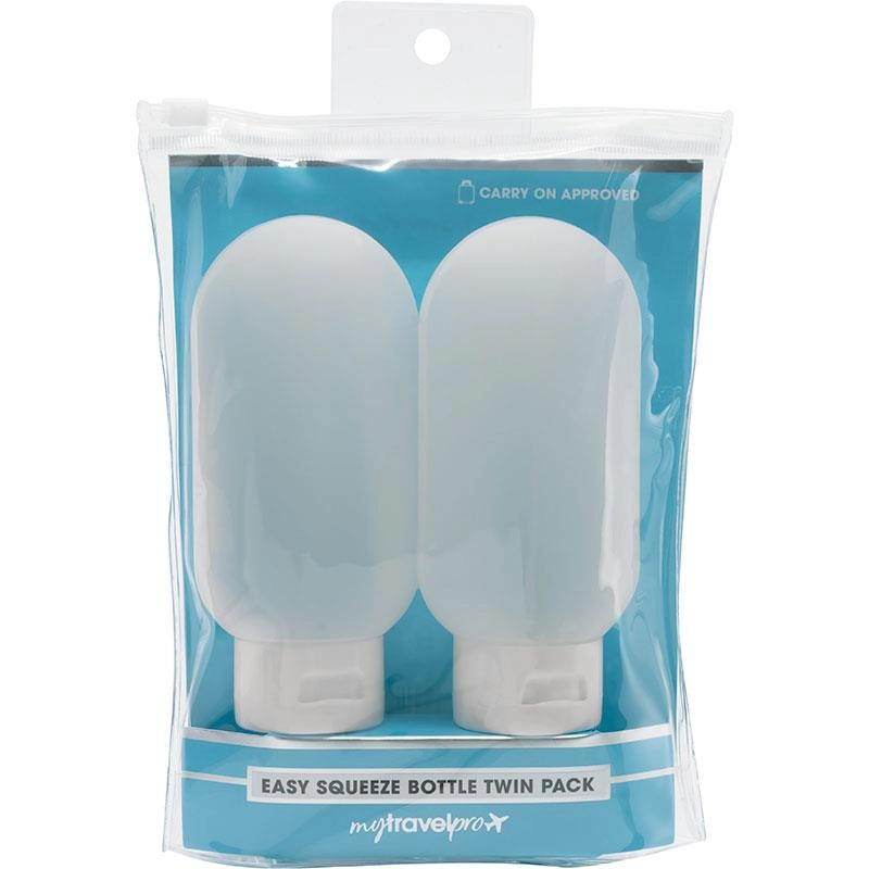 MyTravelPro Easy Squeeze Bottle Twin Pack