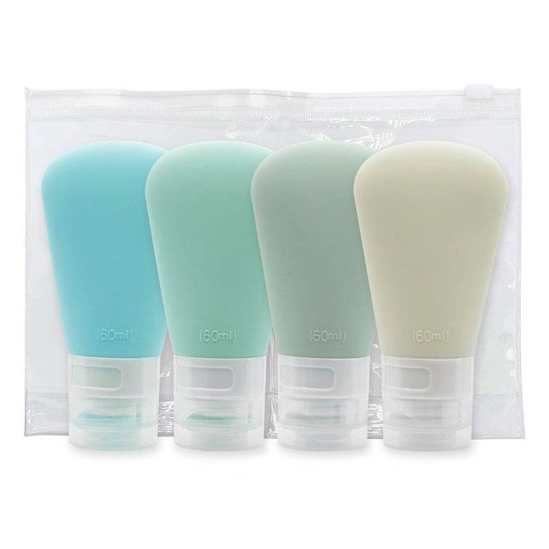 MyTravelPro Silicone Bottle 4 Piece Set