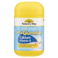 Nature's Way Kids Smart Vita Gummies Calcium + Vit D 120 Pastilles