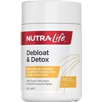 Nutra-Life Debloat & Detox 60 Capsules